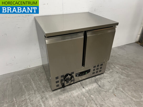 Établi réfrigéré Combisteel en acier inoxydable 90 cm 230V Horeca – Image 3