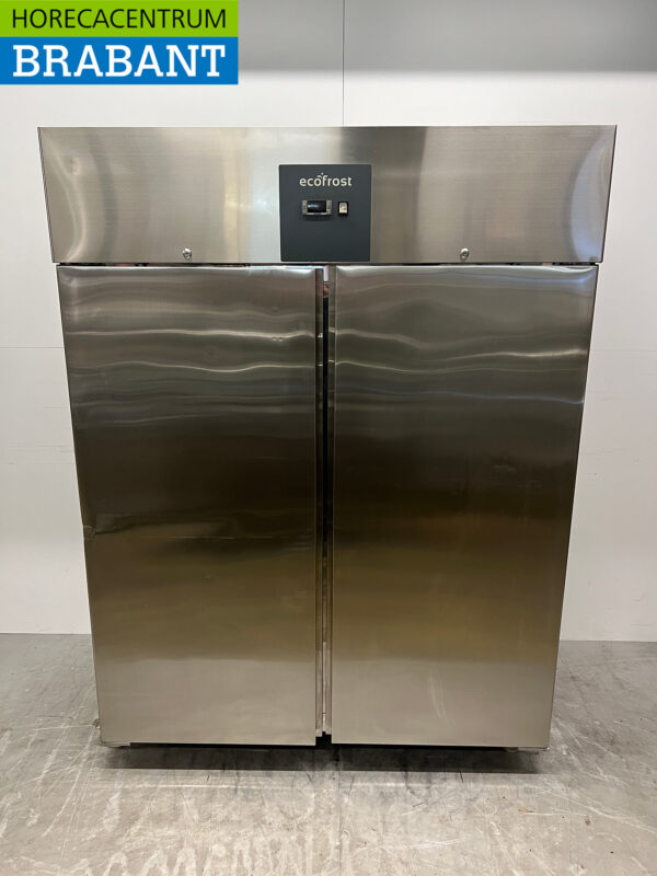 Congélateur double porte Ecofrost en acier inoxydable 1300 litres 230V Horeca