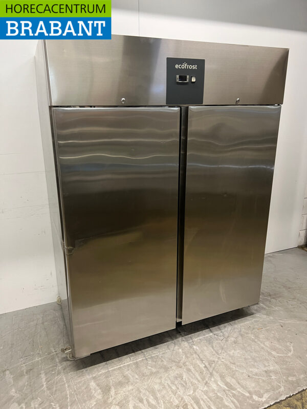 Congélateur double porte Ecofrost en acier inoxydable 1300 litres 230V Horeca – Image 3