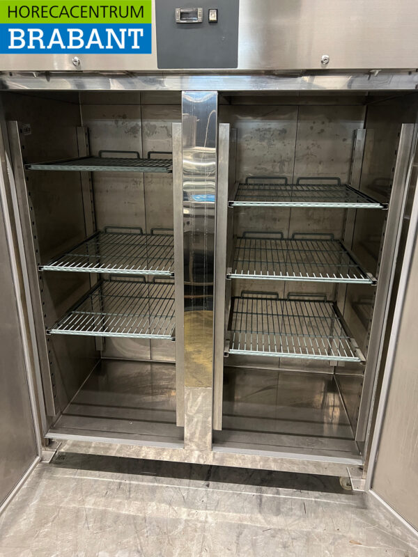 Congélateur double porte Ecofrost en acier inoxydable 1300 litres 230V Horeca – Image 4