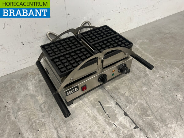 Gaufrier inclinable en acier inoxydable avec minuterie 230V Restauration – Image 3