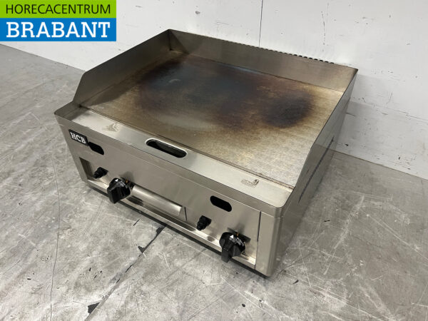 Planche à griller en acier inoxydable Plaque à griller lisse 60 cm PROPAAN Horeca – Image 2