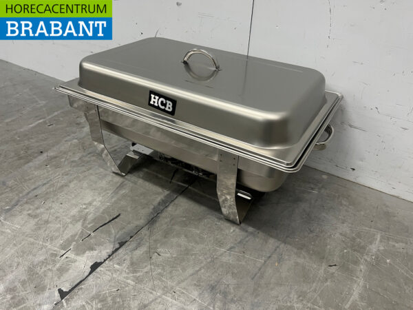 Casserole HCB en acier inoxydable 2 x 1/2 GN Catering – Image 2