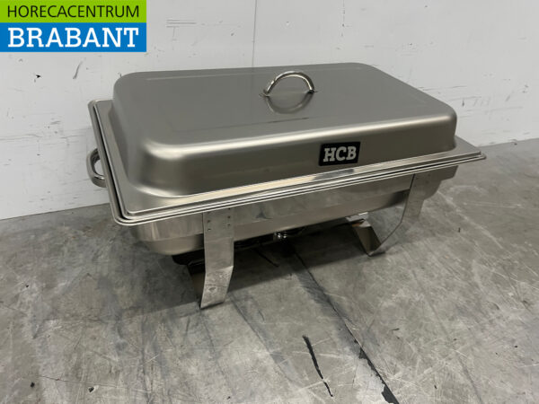 Casserole HCB en acier inoxydable 2 x 1/2 GN Catering – Image 3