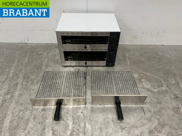 Four double Snack en acier inoxydable 230V Restauration – Image 4