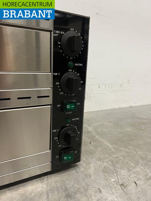 Four double Snack en acier inoxydable 230V Restauration – Image 5