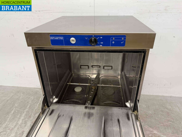 Lave-vaisselle Mastro en acier inoxydable avec pompe de vidange 230V Horeca – Image 4