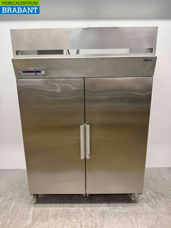 Réfrigérateur double porte Gram en acier inoxydable 1400 litres 230V Horeca