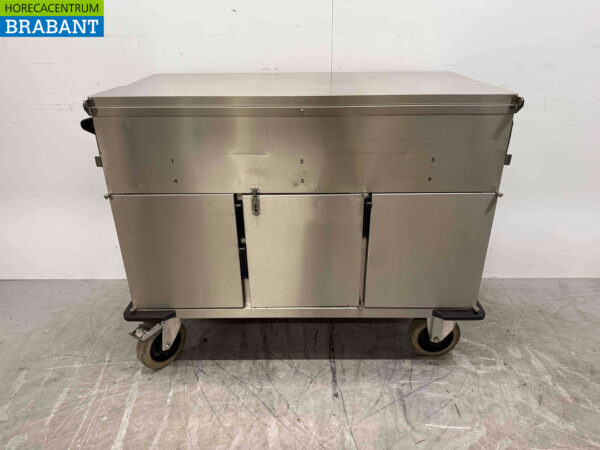 Acier inoxydable Rieber Armoire chaude bain marie 3 x 1/1 GN 230V Horeca