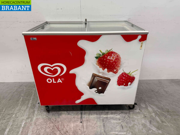 Esta Wheeled Freezer Congélateur de magasin 261 litres 230V Horeca