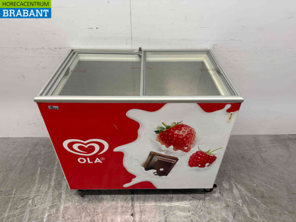 Esta Wheeled Freezer Congélateur de magasin 261 litres 230V Horeca – Image 2