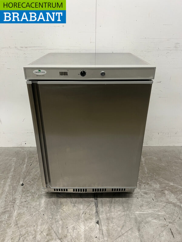 Réfrigérateur Groenland en acier inoxydable 130 litres 230V Horeca