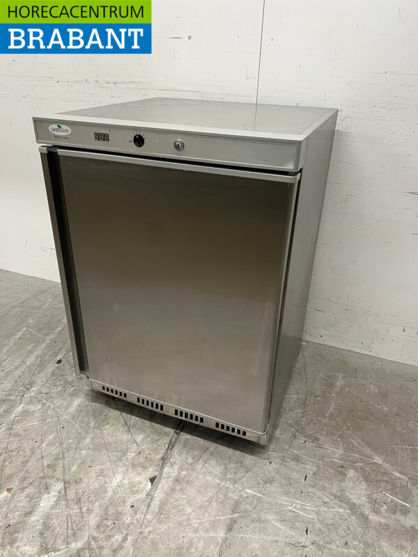 Réfrigérateur Groenland en acier inoxydable 130 litres 230V Horeca – Image 2