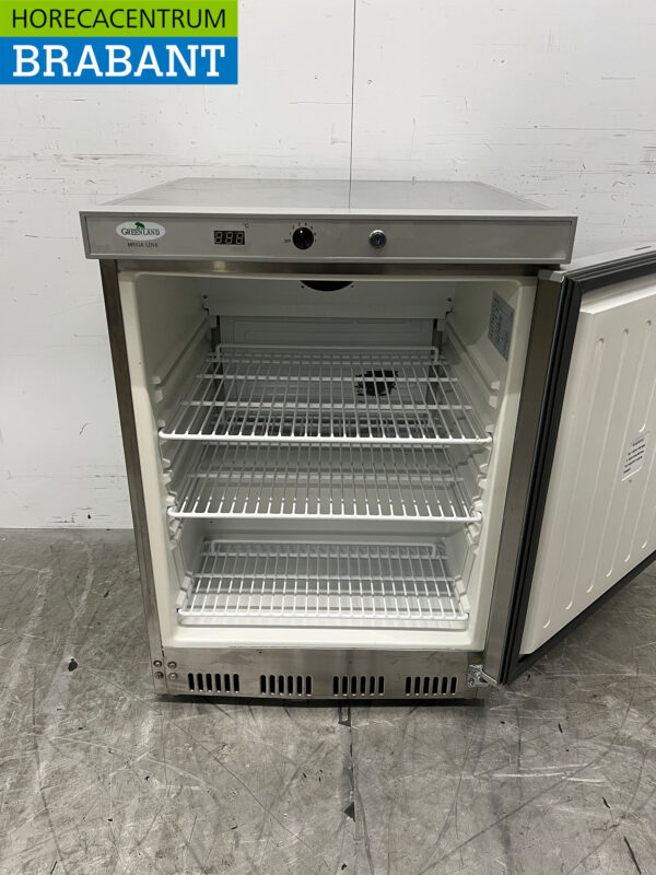 Réfrigérateur Groenland en acier inoxydable 130 litres 230V Horeca – Image 4