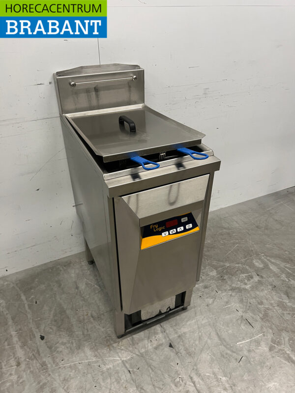 Friteuse en acier inoxydable Frylogic FLS 200 25 litres GAZ + 230V Horeca – Image 3