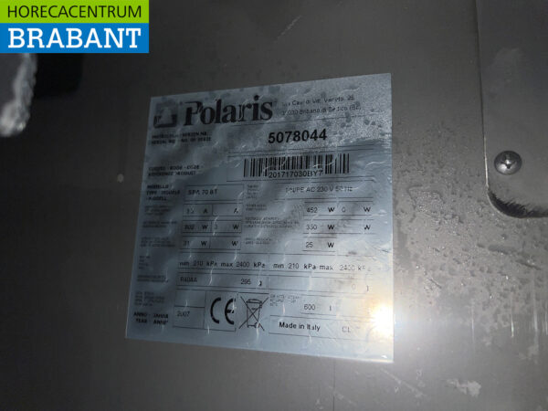 Réfrigérateur Polaris en acier inoxydable 600 litres 230V Horeca – Image 6