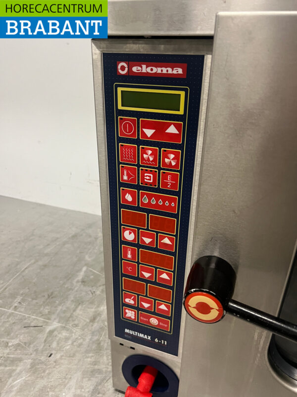 Acier inoxydable Eloma Combisteamer 6 x 1/1 GN 400V Horeca – Image 6