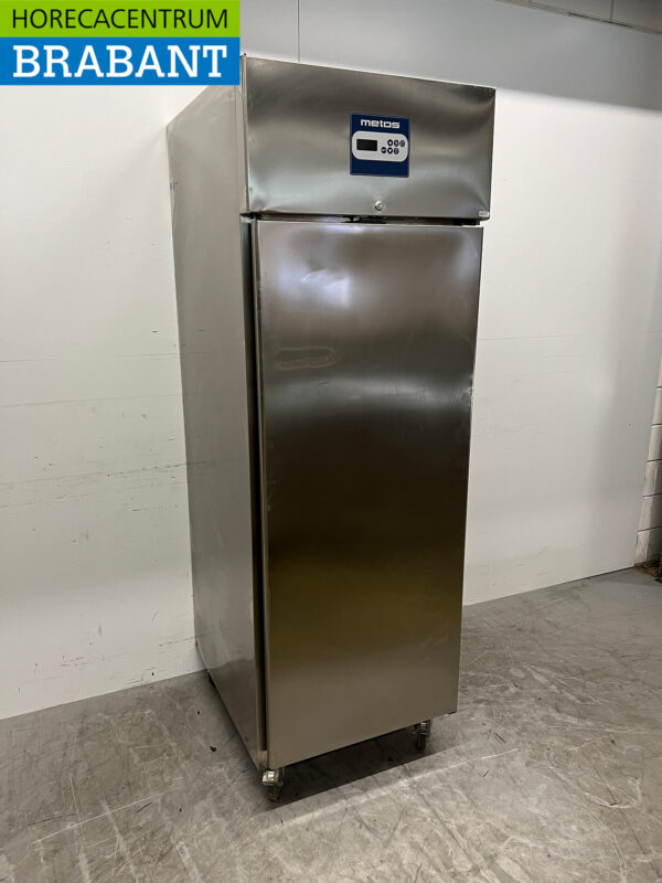 Metos en acier inoxydable Congélateur à une porte 617 litres 230V Horeca – Image 3