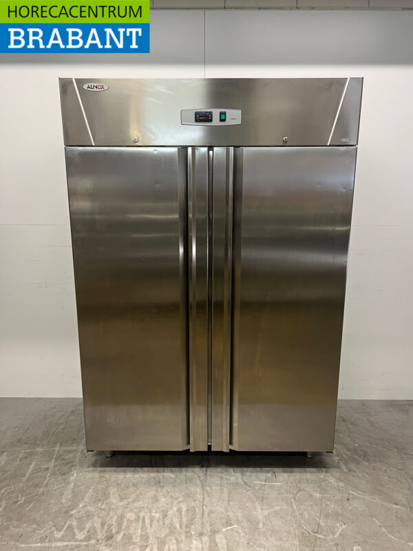 Réfrigérateur Alinox double porte en acier inoxydable 1330 litres 230V Horeca