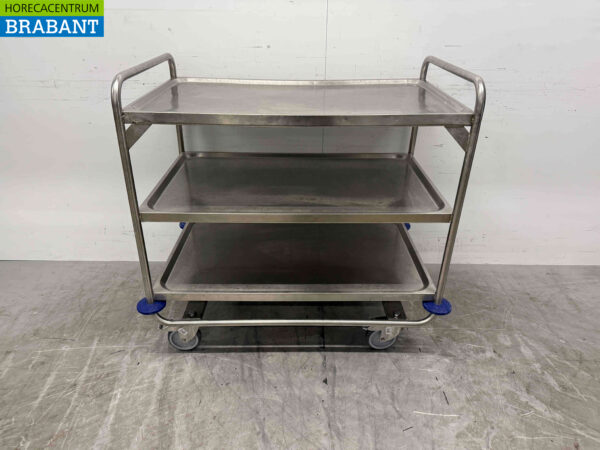 Hupfer en acier inoxydable Chariot de service 102,5 cm Horeca