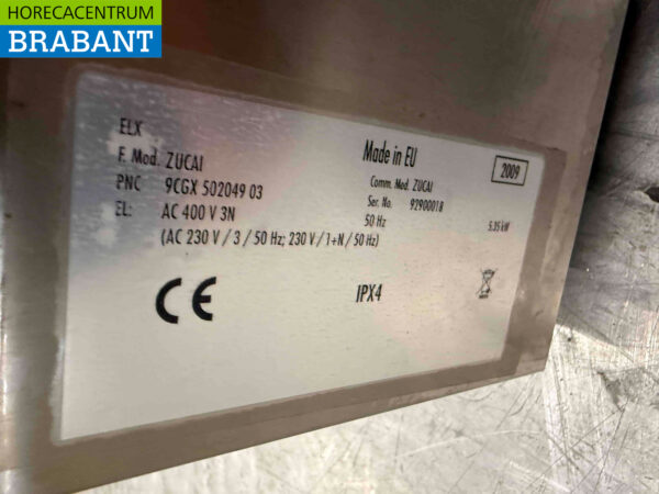Lave-vaisselle Zanussi ZUCAI en acier inoxydable 230V Horeca – Image 5