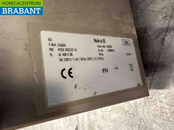 Lave-vaisselle Zanussi ZUCAI en acier inoxydable 230V Horeca – Image 5