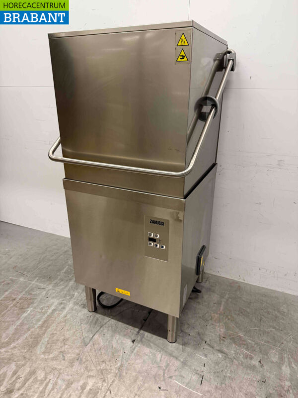 Lave-vaisselle à passage Zanussi NHT en acier inoxydable 400V Horeca – Image 2