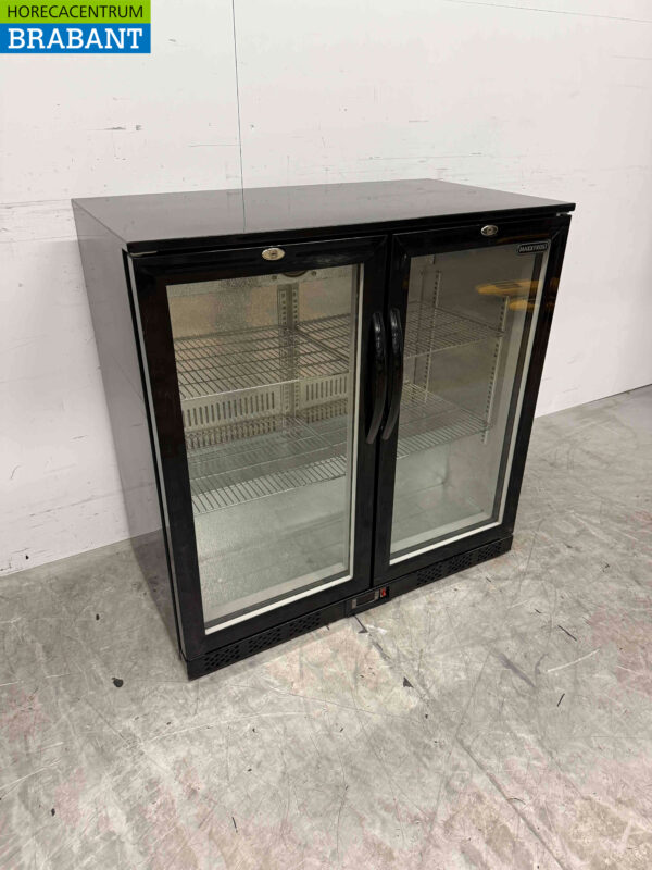 Glacière de bar Maxxfrost en acier inoxydable 2 portes battantes 90,5 cm 230V Horeca – Image 3