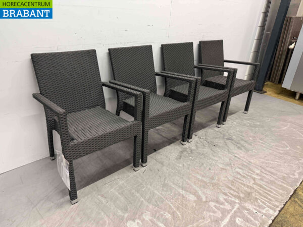 Bolero set de 4 chaises avec assise en bois Catering (kopie) – Image 2