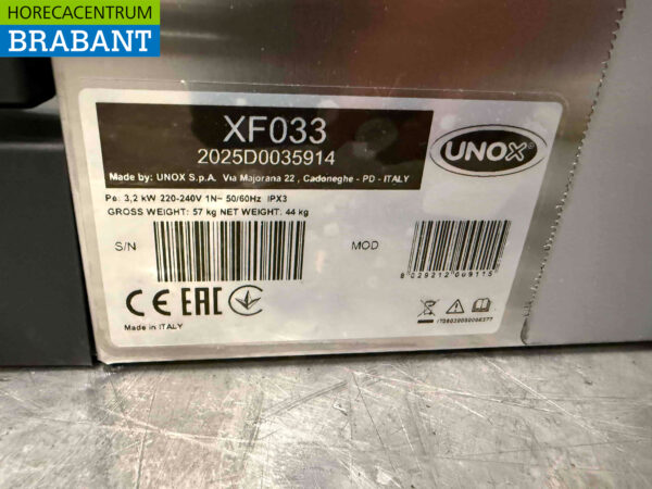 Four à convection Bartscher AT90 en acier inoxydable 230V Horeca (kopie) – Image 5