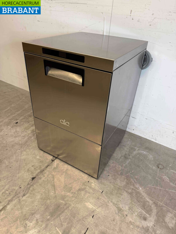 Rinceuse de verre Ata en acier inoxydable avec pompe de vidange 230V Horeca – Image 3