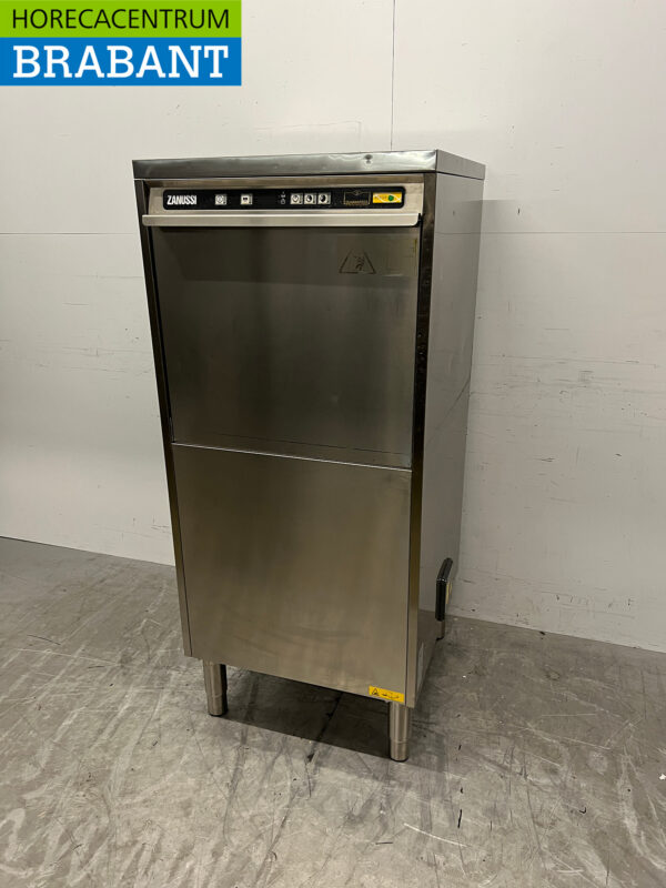 Acier inoxydable Zanussi LU7ADP Lave-vaisselle Lave-outils 400V Horeca – Image 2