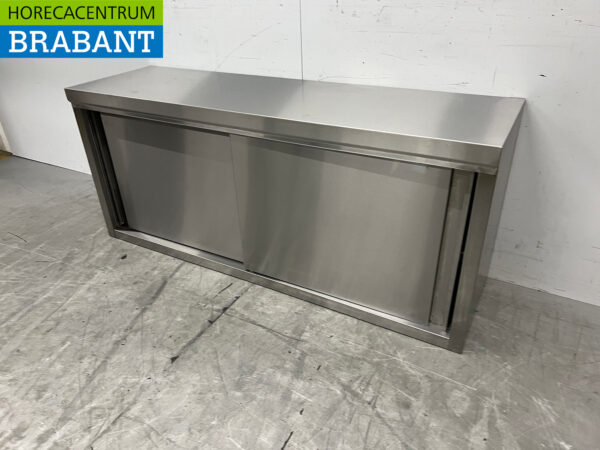 Armoire murale en acier inoxydable 2 portes coulissantes 115 cm Restauration (kopie) – Image 2