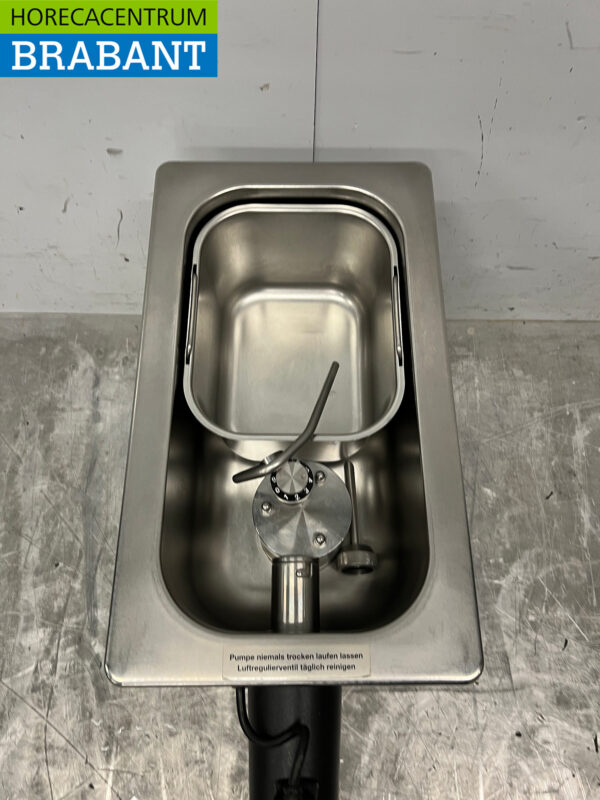 Machine à crème fouettée Mussana Boy 4 litres en acier inoxydable 230V Horeca – Image 5