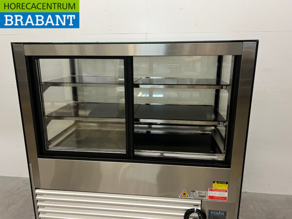 Polar Vitrine réfrigérée Vitrine à pâtisserie 385 litres 230V Horeca – Image 6