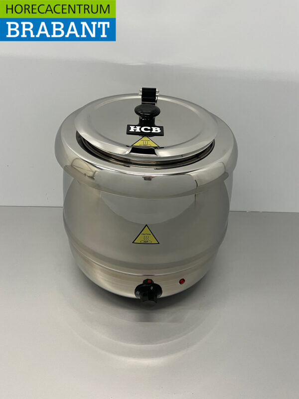 Acier inoxydable HCB Bouilloire Soupière 10 litres 230V Horeca