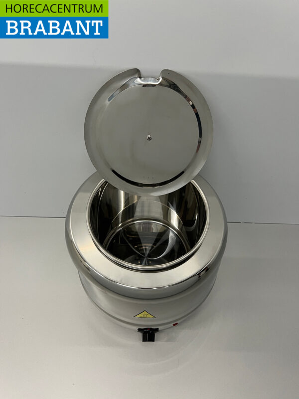 Acier inoxydable HCB Bouilloire Soupière 10 litres 230V Horeca – Image 4