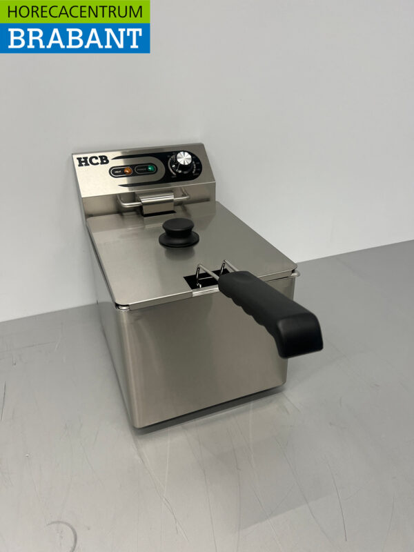 Friteuse HCB en acier inoxydable 8 litres 230V Horeca – Image 3