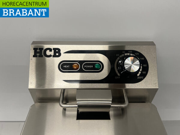 Friteuse HCB en acier inoxydable 8 litres 230V Horeca – Image 4