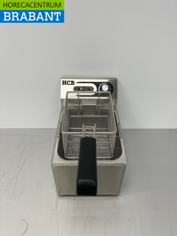 Friteuse HCB en acier inoxydable 8 litres 230V Horeca – Image 5