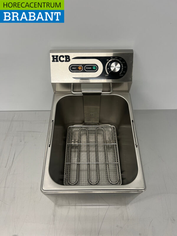 Friteuse HCB en acier inoxydable 8 litres 230V Horeca – Image 6
