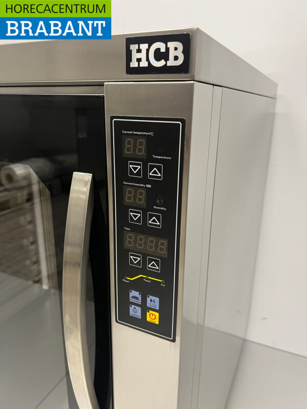 Armoire à fermentation HCB en acier inoxydable 8 x 60/40 cm 230V Boulangerie Traiteur – Image 4
