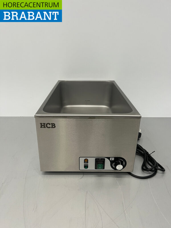 Acier inoxydable HCB Bain Marie 1/1 GN 230V Horeca