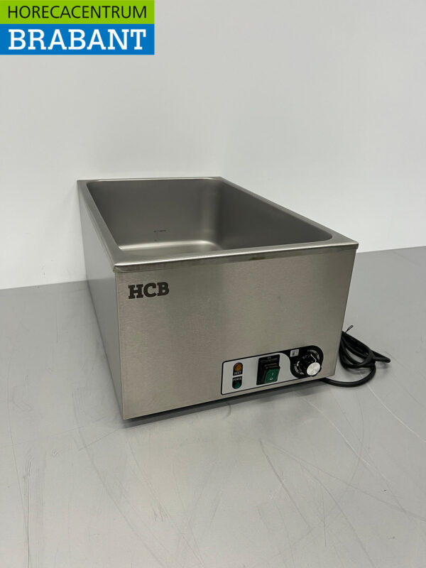 Acier inoxydable HCB Bain Marie 1/1 GN 230V Horeca – Image 3
