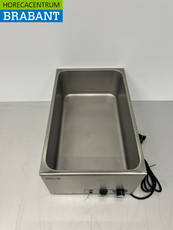 Acier inoxydable HCB Bain Marie 1/1 GN 230V Horeca – Image 4