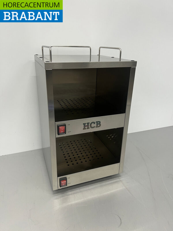 Acier inoxydable HCB Chauffe-tasses Chauffe-tasses 230V Horeca – Image 2