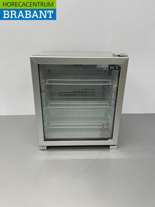 HCB Congélateur à porte vitrée Congélateur à porte vitrée 90 litres 230V Horeca