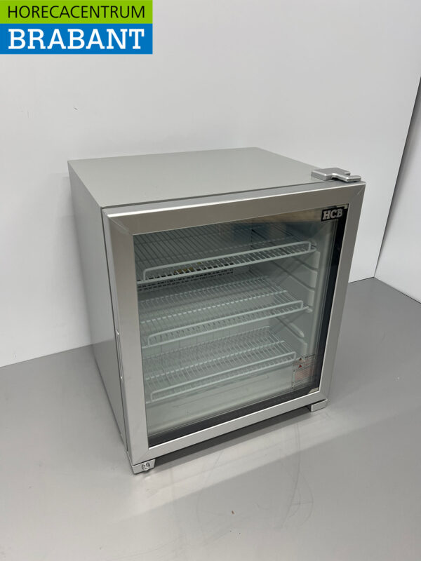 HCB Congélateur à porte vitrée Congélateur à porte vitrée 90 litres 230V Horeca – Image 2