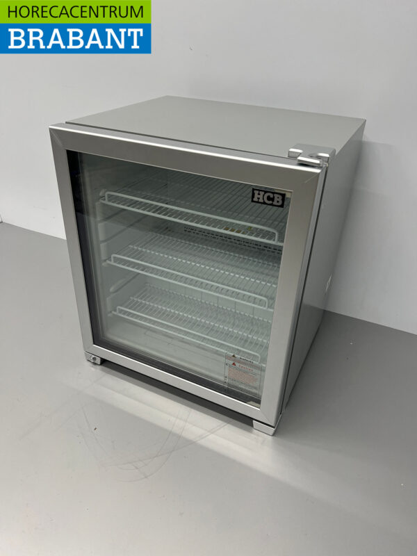 HCB Congélateur à porte vitrée Congélateur à porte vitrée 90 litres 230V Horeca – Image 3