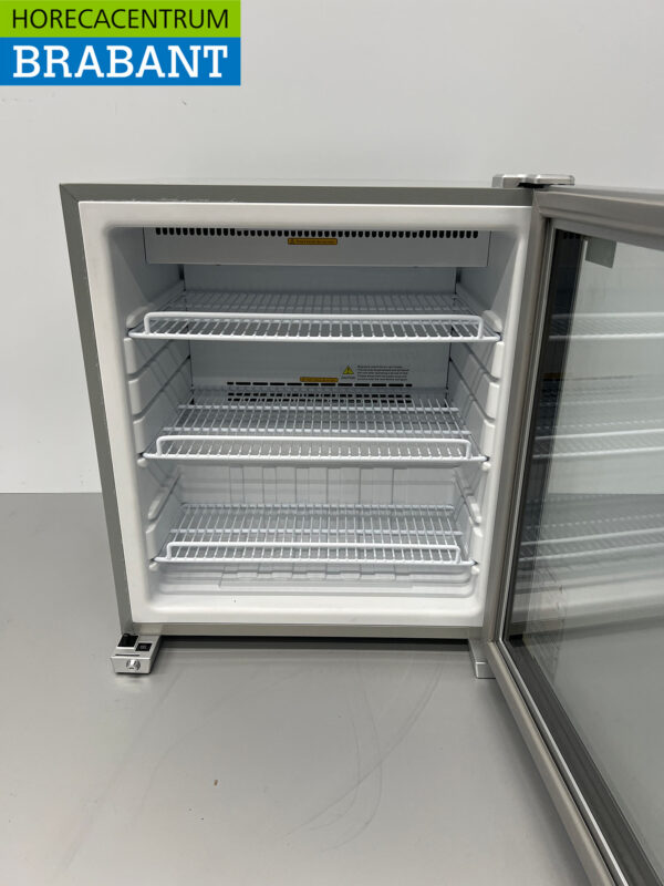 HCB Congélateur à porte vitrée Congélateur à porte vitrée 90 litres 230V Horeca – Image 4